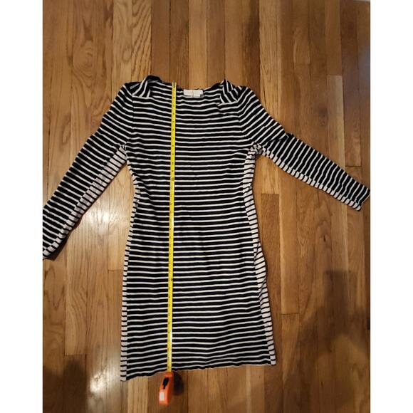 Tory Burch Callan Striped L/S Dress, Size M (no belt included) - Picture 5 of 5
